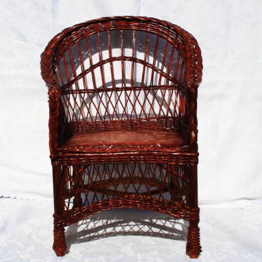 Pletena stolica od pruća Klasik